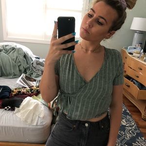 Urban Outfitters Wrap Top